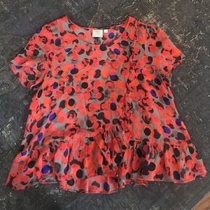 Anthropologie Printed Blouse