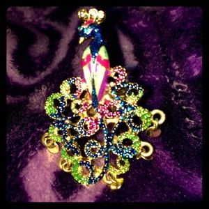 Betsey Johnson peacock ring
