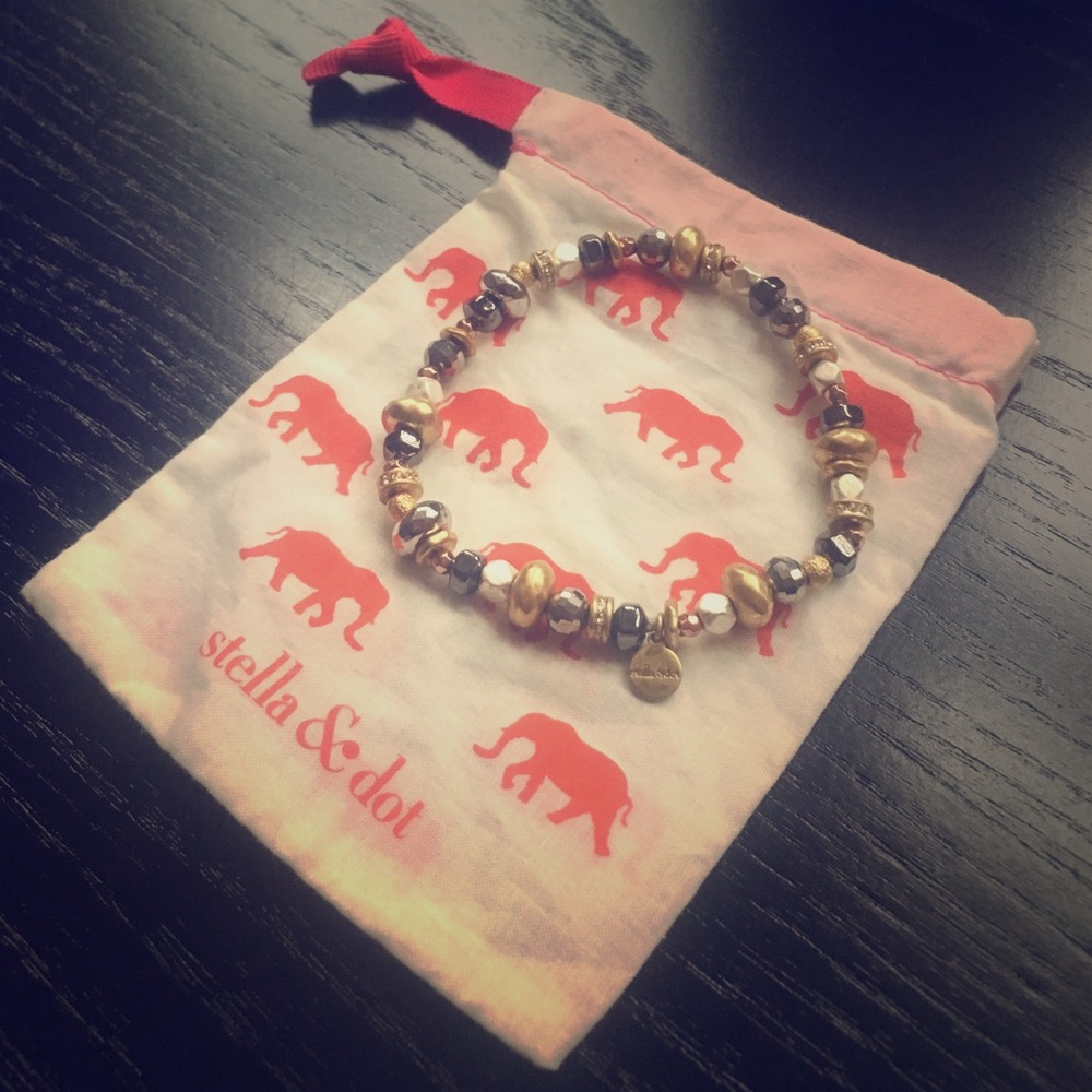 Stella & Dot Bracelet with Bag
