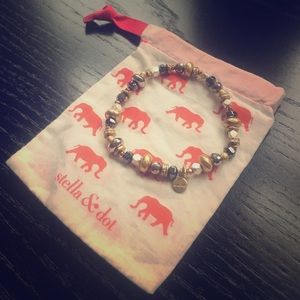 Stella & Dot Bracelet with Bag