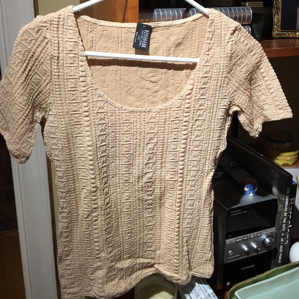 Short sleeve Wolford lace top