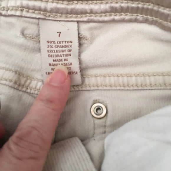 Cream/Khaki Cords - Picture 2 of 2