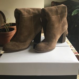 Dolce Vita Laina Khaki Suede Boot