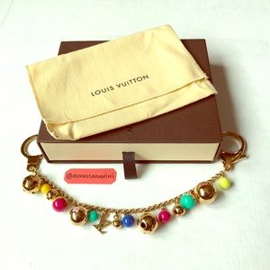 Louis Vuitton Multicolor Grelots Bag Charm