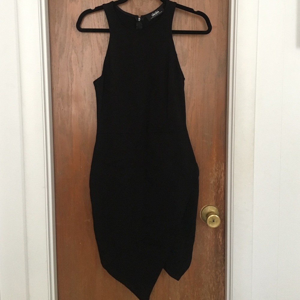 Lulu black tight dress mini