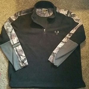 NWOT Men's quarter zip fleece