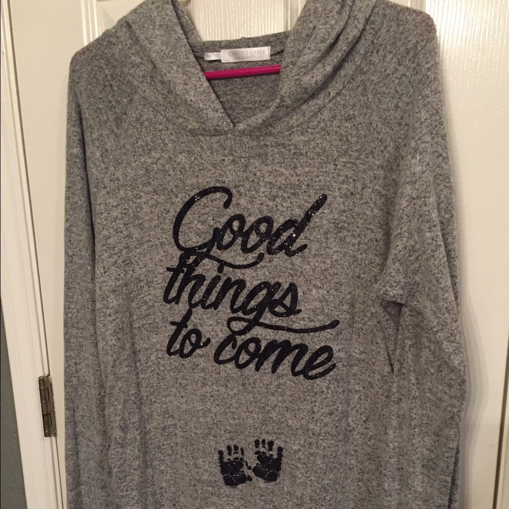 Maternity sweater