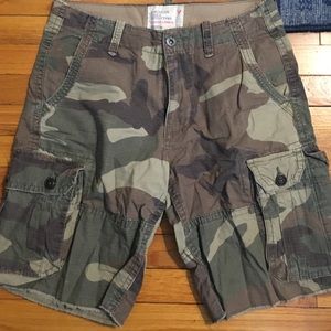 Men's American Eagle Cargo Shorts - Camo