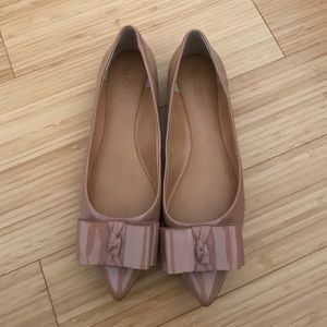 J. Crew Factory Bow Flats, size 6