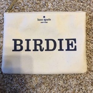Kate Spade golf collection pouch