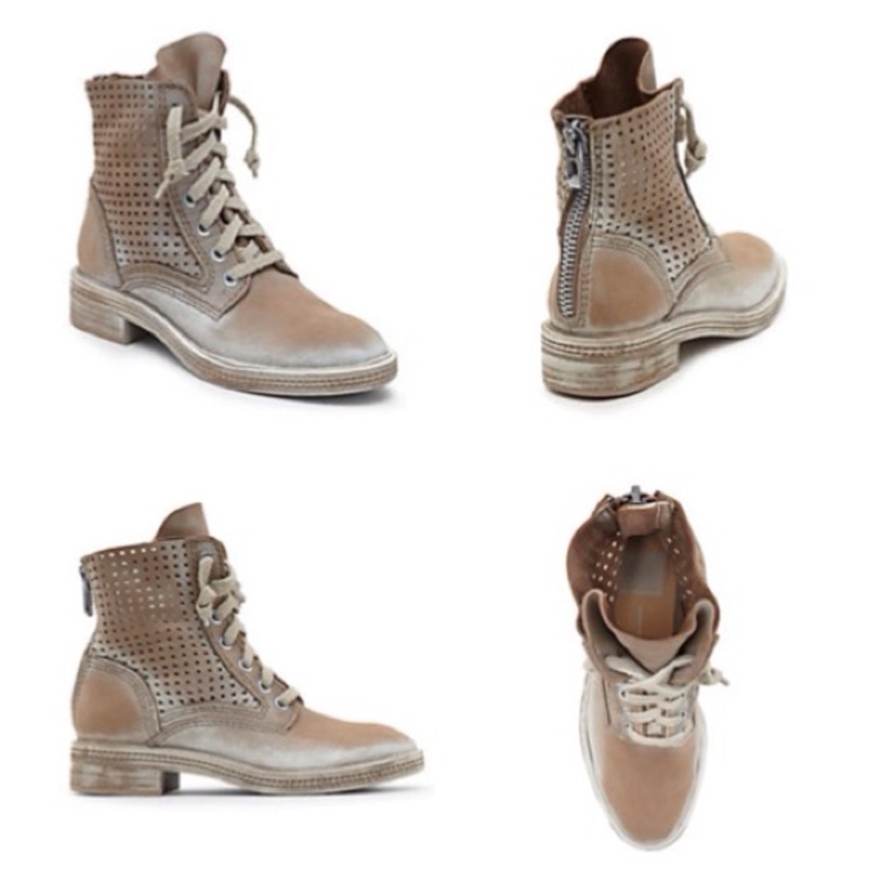 🍃💕NIB Dolce Vita Aldis Leather Combat Boot