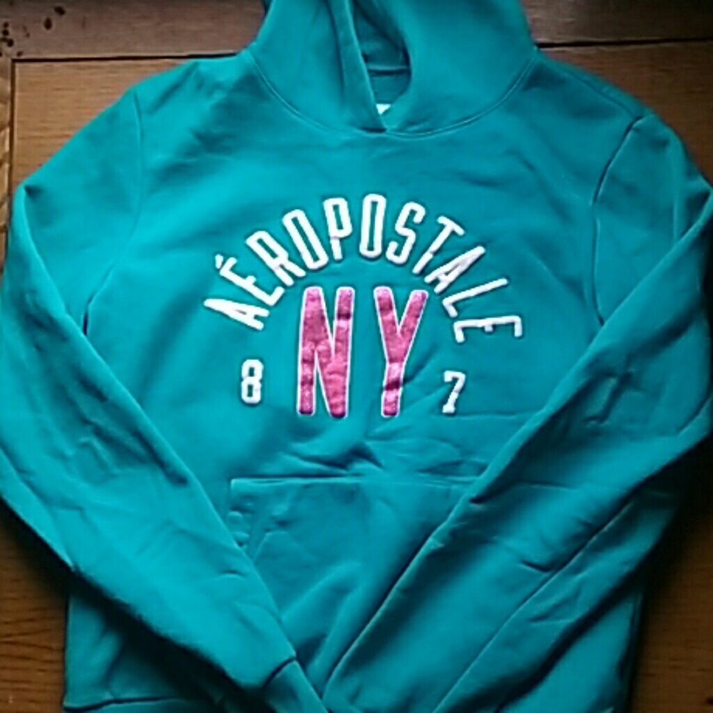 Turquoise Aero Hoodie