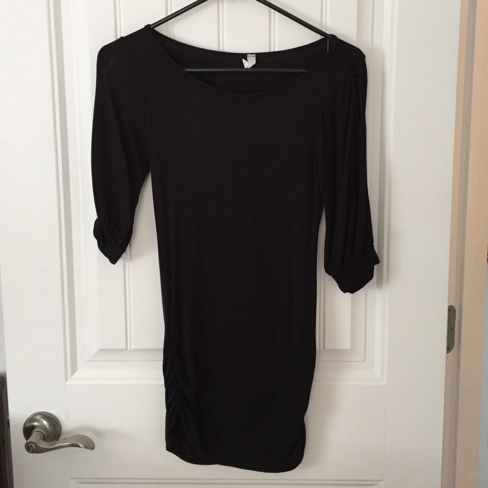 Pink Blush Maternity Slit Sleeve Top