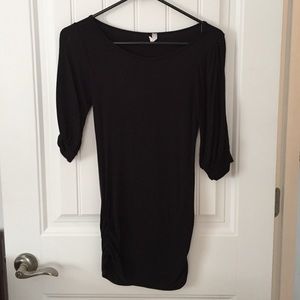 Pink Blush Maternity Slit Sleeve Top