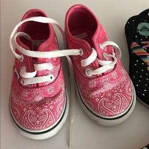 Pink Vans Size 5