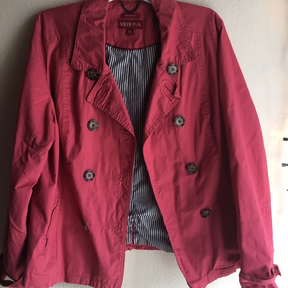 Hot Pink Water Resistant Jacket from Merona