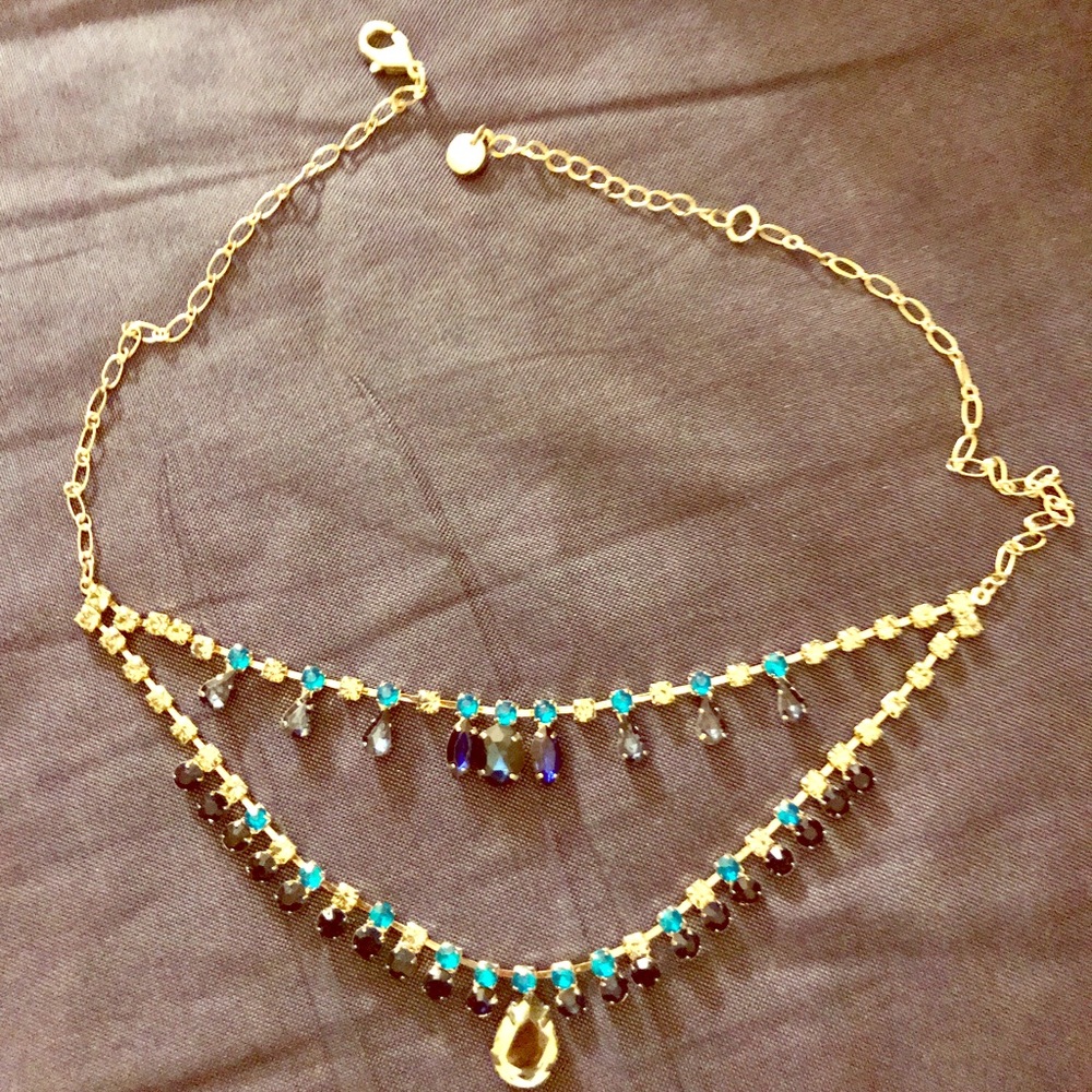 Ann Taylor two layer necklace