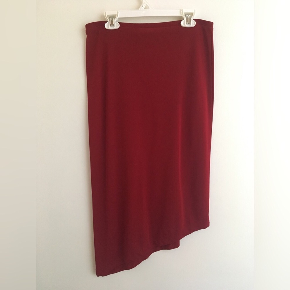 Long Red Skirt