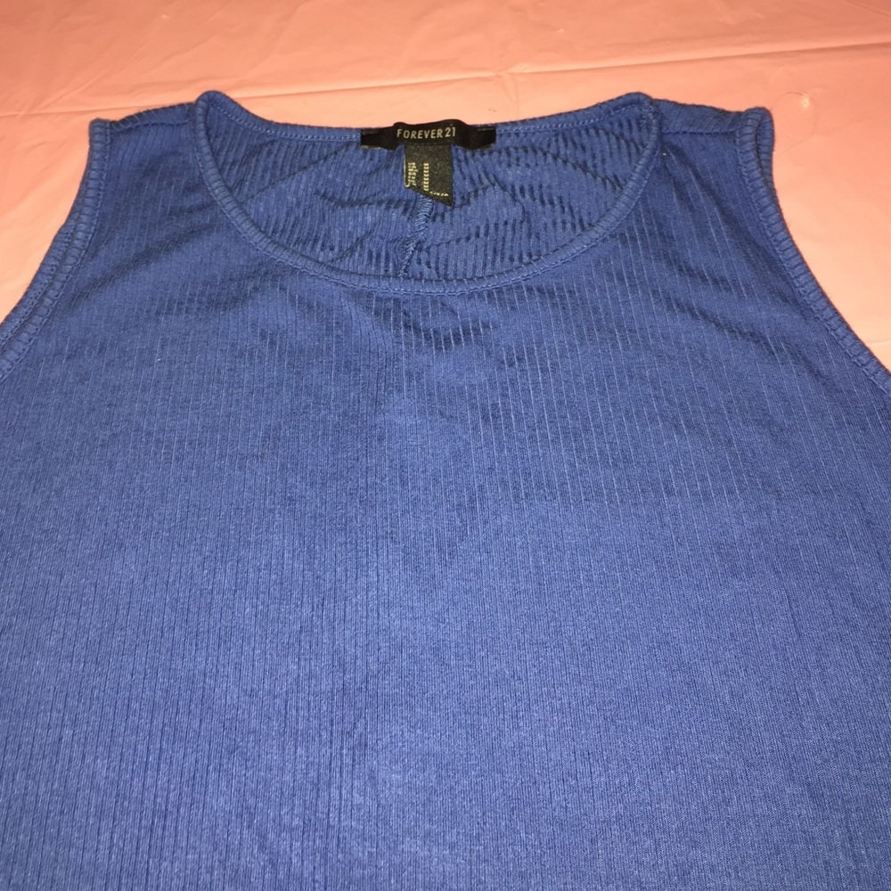 A royal blue dress/ shirt