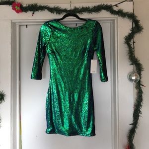 Tobi mermaid sequin dress never worn