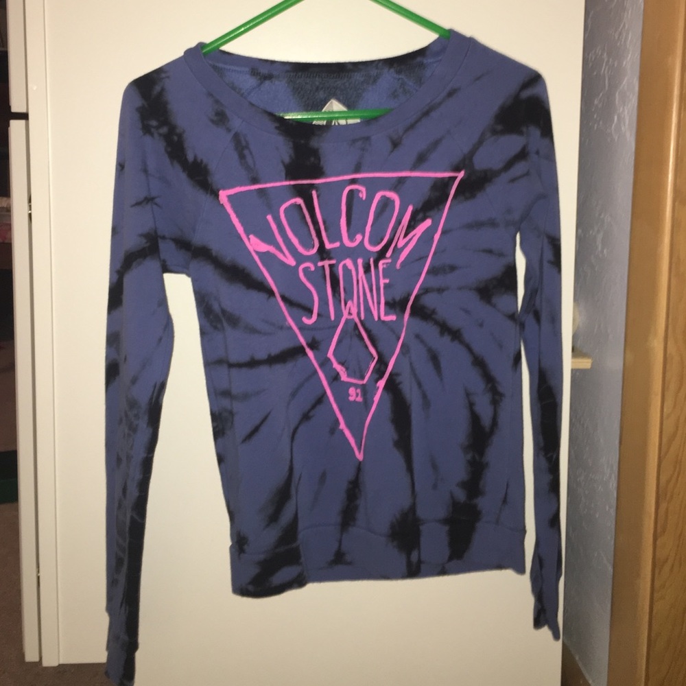Volcom Tie Dye Crew Neck