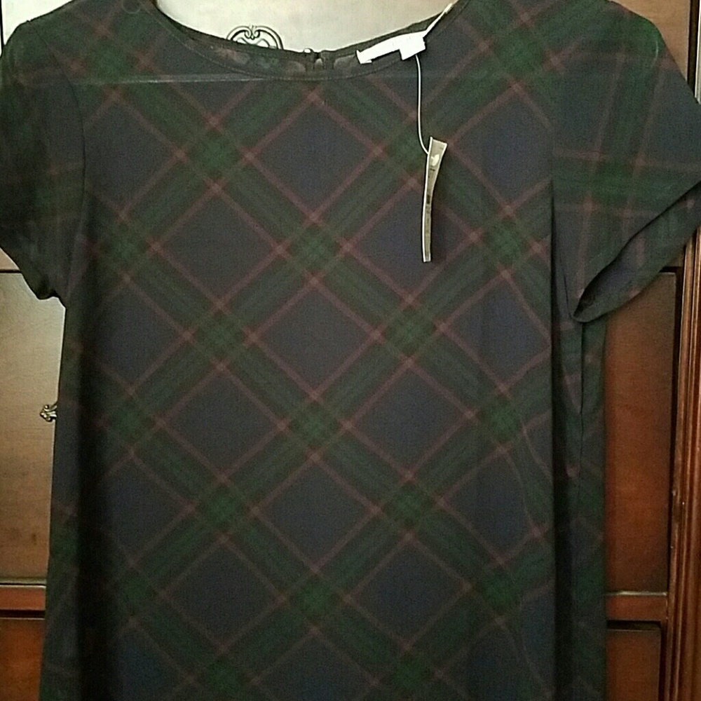 Sheer blouse