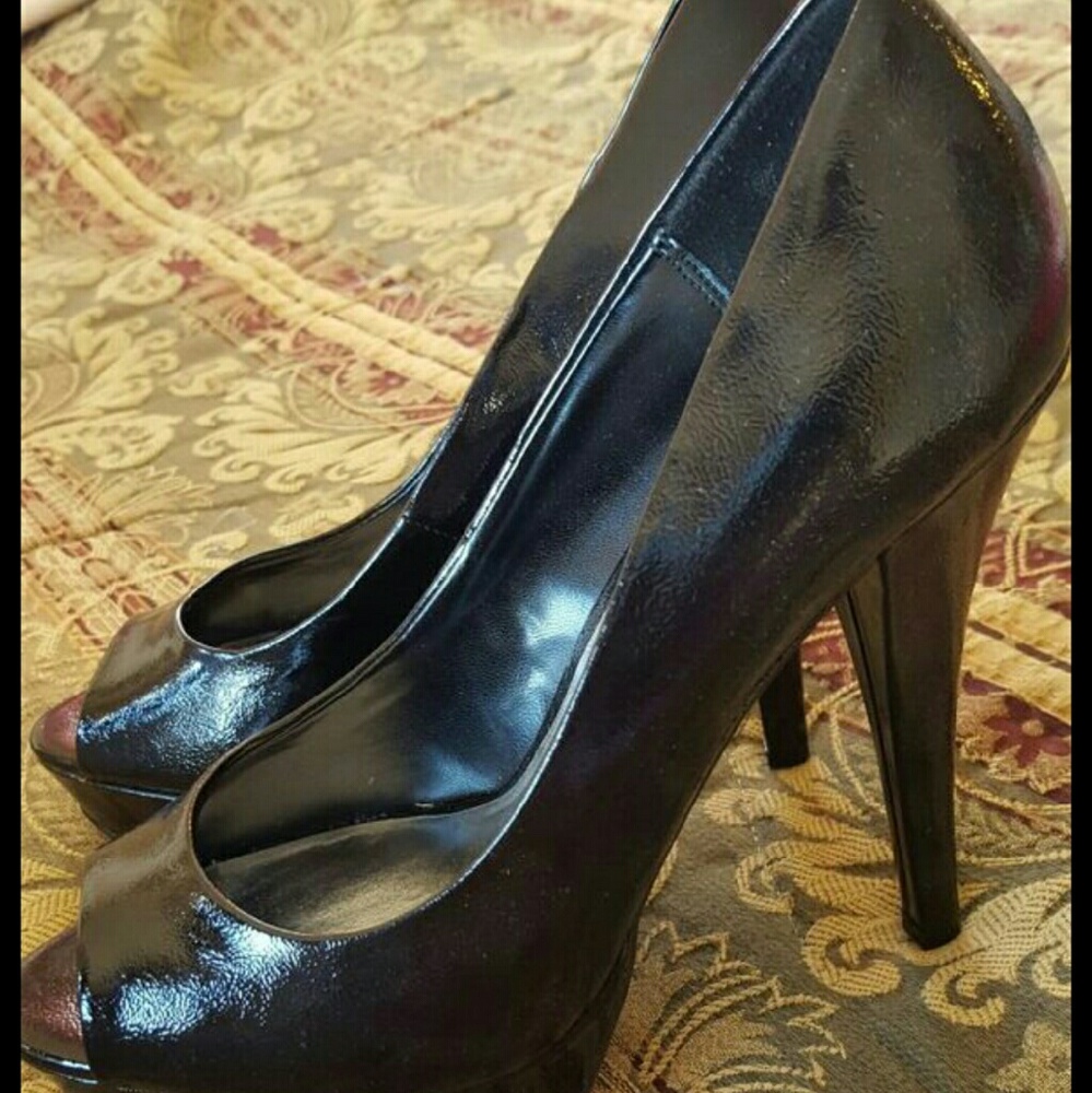 Black Platform Heels