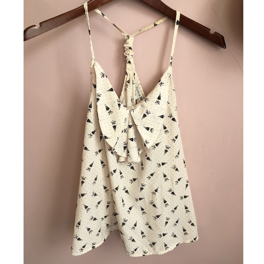 Summer Party Swing Top Polka Dot Umbrella Pattern