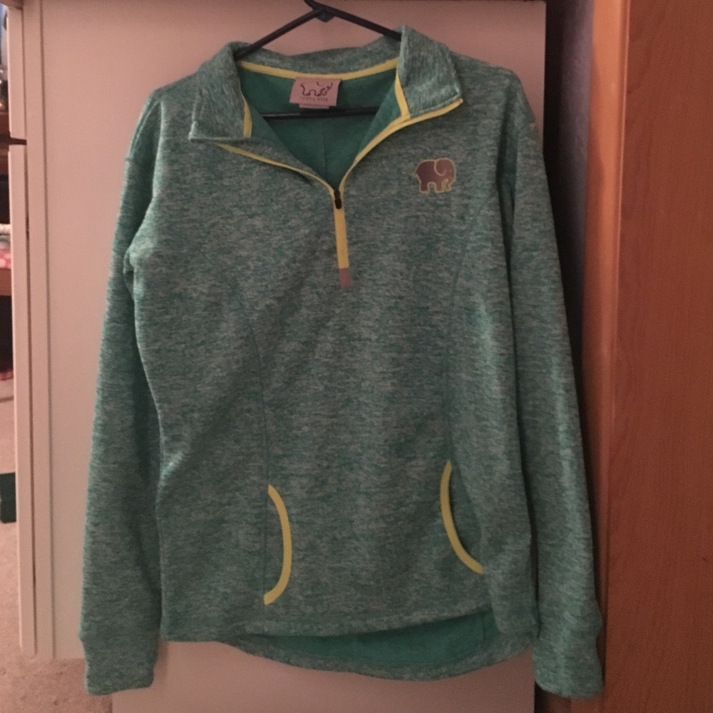 Ivory Ella Quarter Zip Hoodie