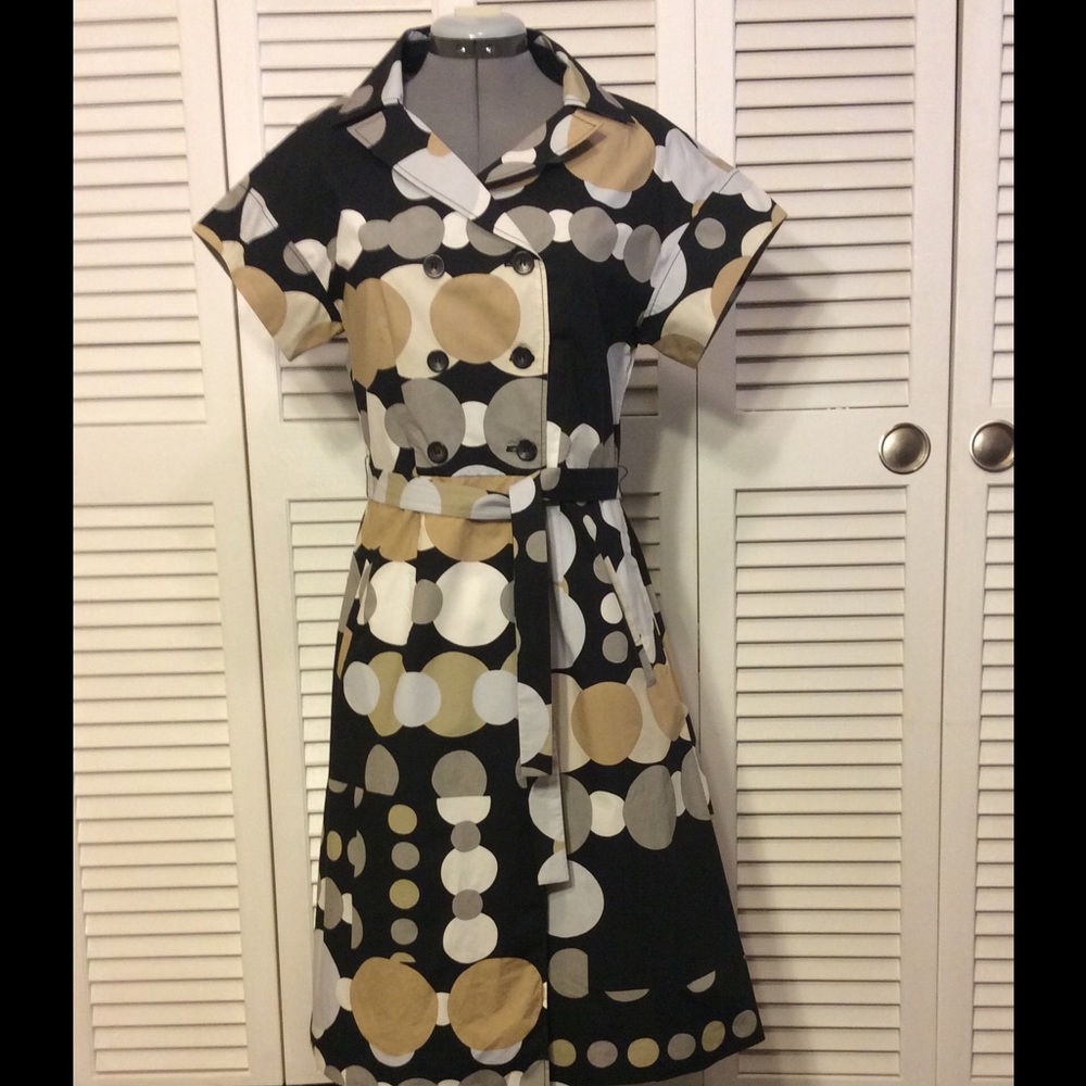 Polka dot pattern dress