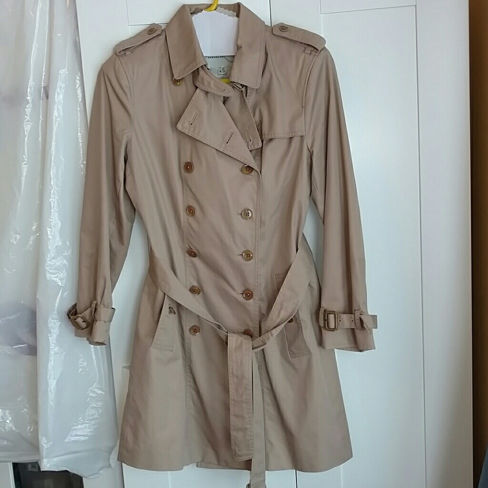 Banana Republic Large Petite Trench Coat