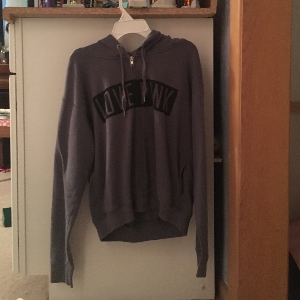 PINK Victoria's Secret Full Zipper Sweatshirt