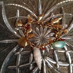 Ocean themed charm bracelet