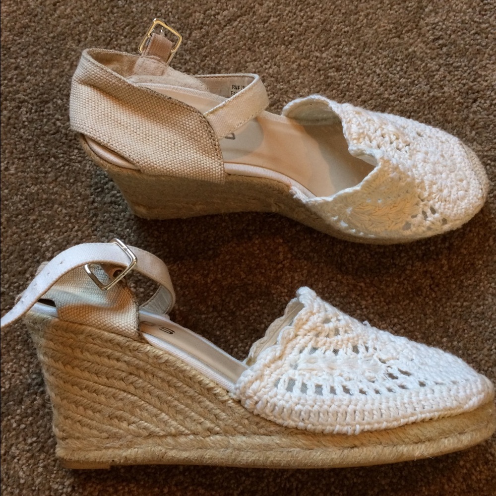 chico's knit & linen espadrilles