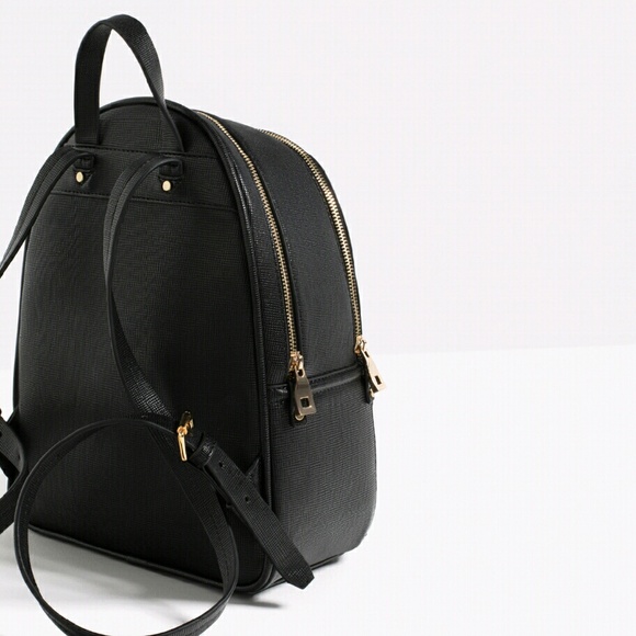 ZARA LEATHER BACKPACK BRAND NEW - Picture 7 of 7