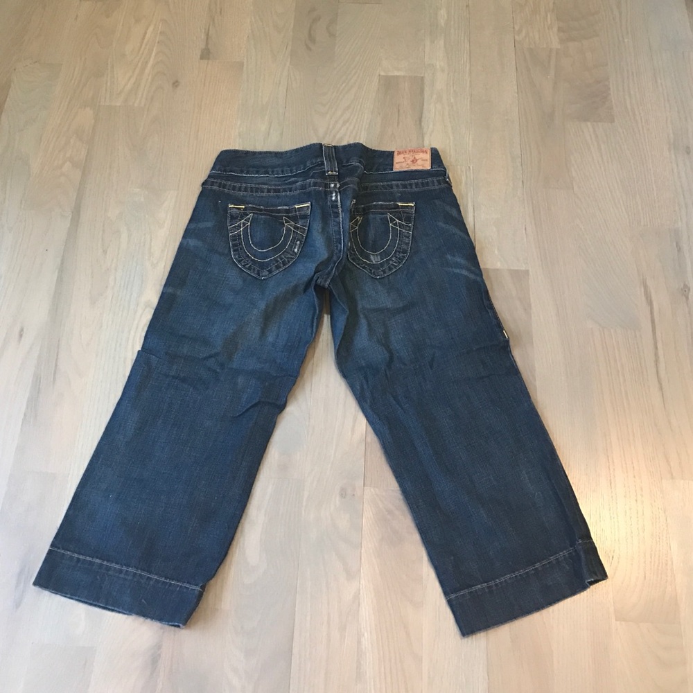 True Religion Bermuda style capris