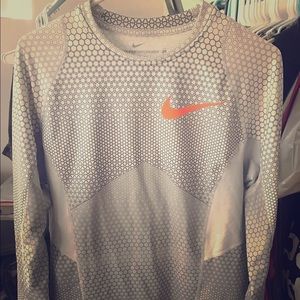 Men's nike training long sleeve.