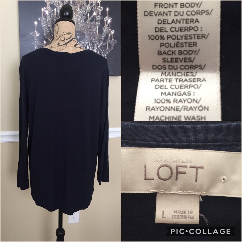 Blue LOFT Blouse - Picture 4 of 4