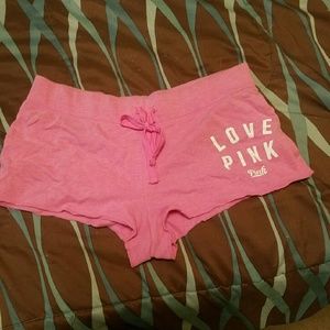 VS Pink "short" shorts