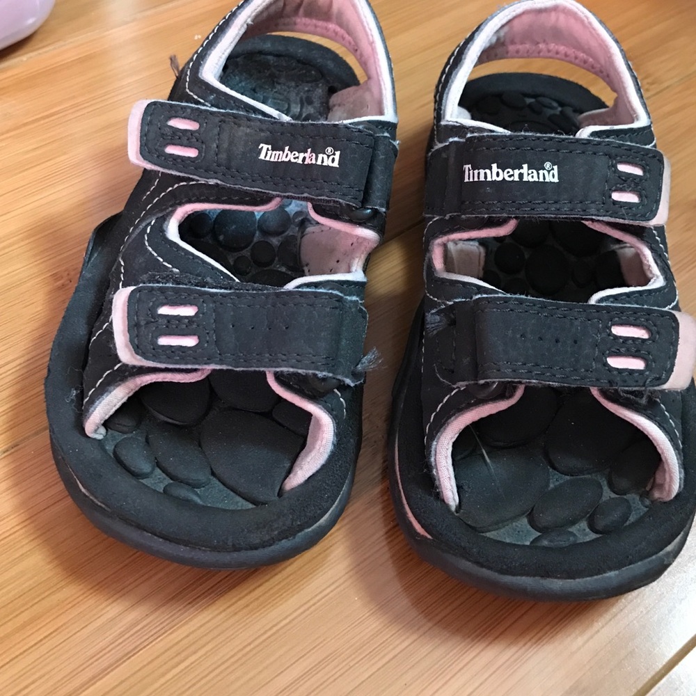 timberland girls sandals