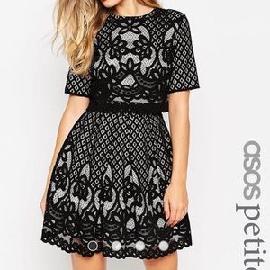 ASOS Lace Skater Dress* great for holiday parties!