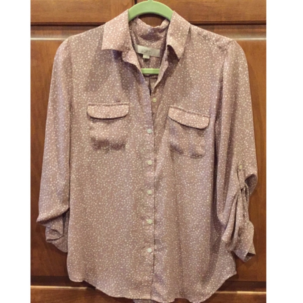 LOFT Utility Blouse