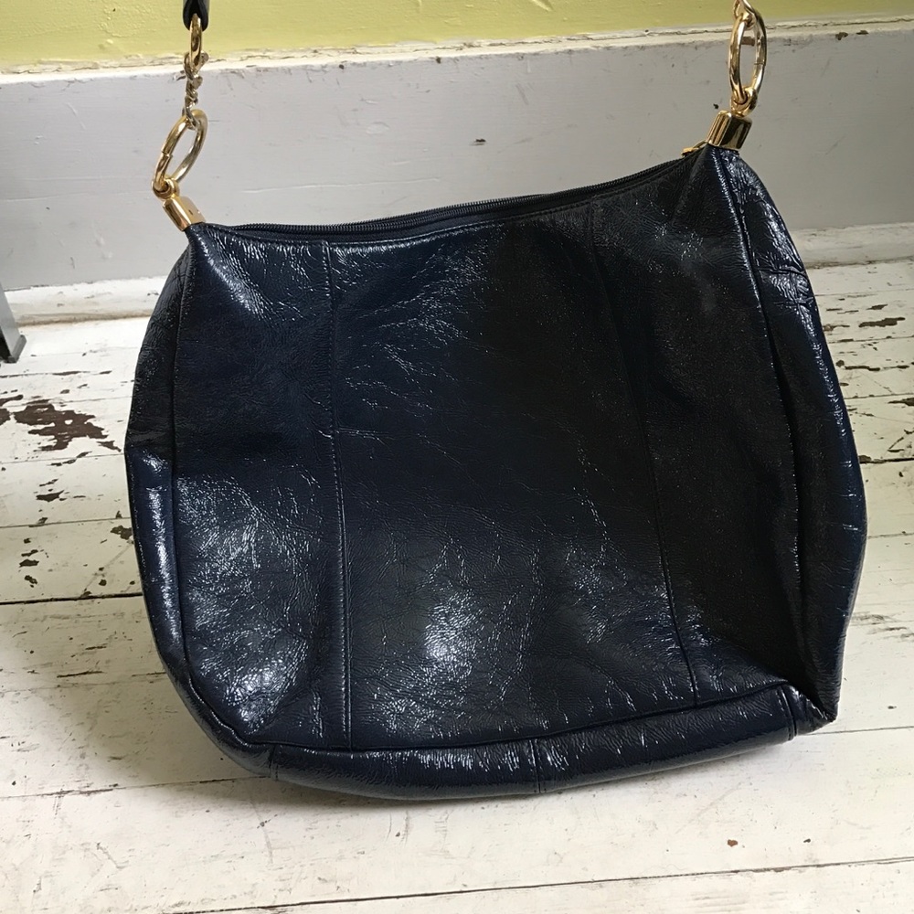 HOBO Patent leather crossbody