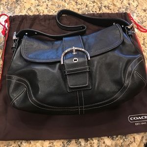 New black Coach Bag