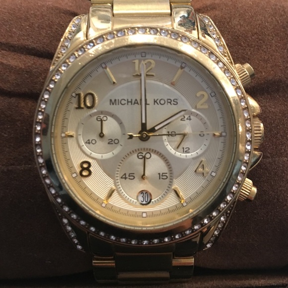 Authentic MK gold watch!
