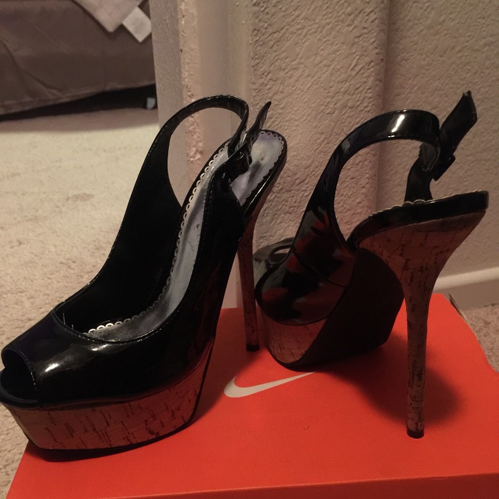 Shoes/ high heels/ bebe
