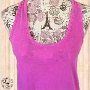 PINK Fuschia Racerback Tank