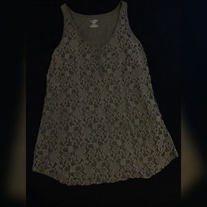 Lace Panel Tank (Size 18/20)