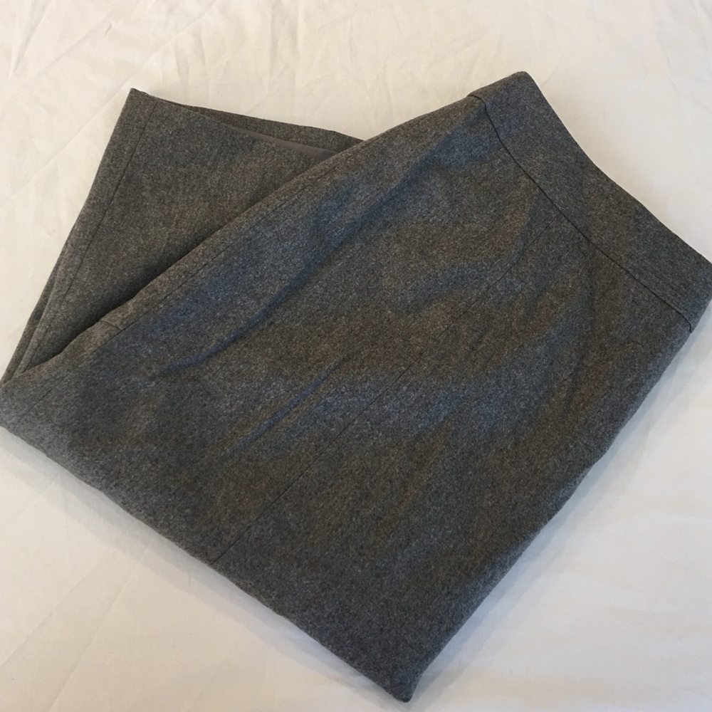 Brooks Brothers Gray Skirt