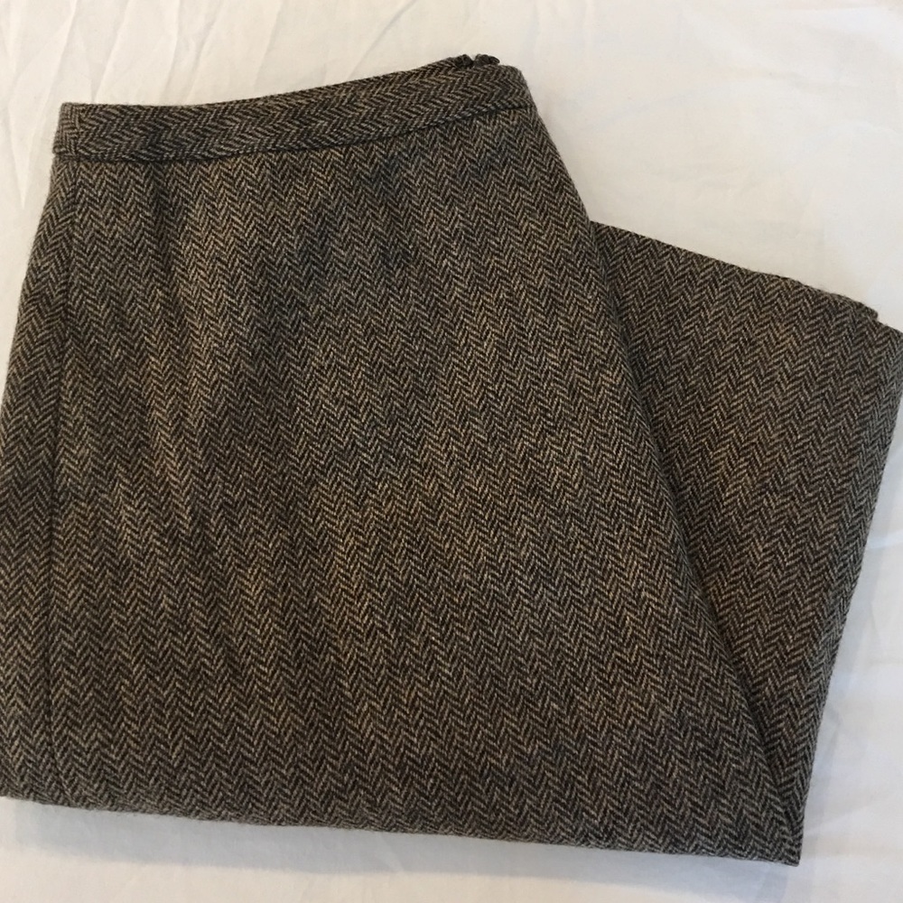 Brooks Brothers Herringbone Skirt